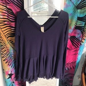 Free People v neck